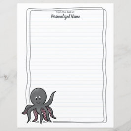 Folhas de Papel Vinculadas a Octopus Octavia