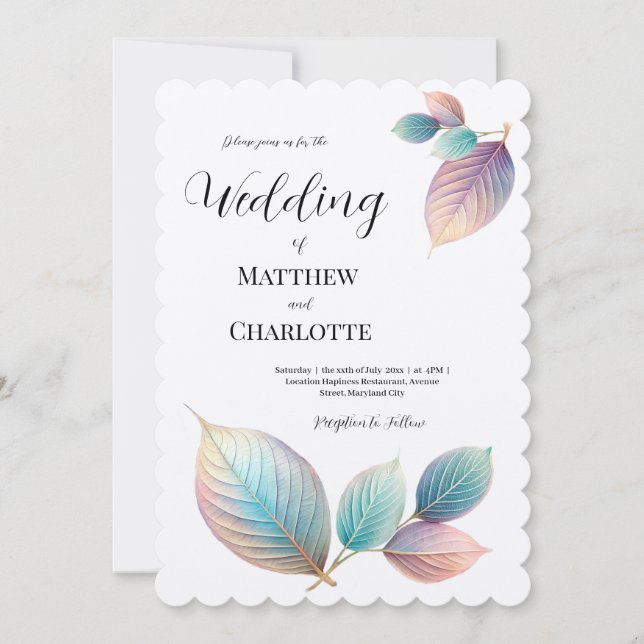 Folhas de Pedra Bronca de Beleza Eetérea (Frente)