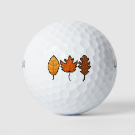 Folhas de Pixel de Outono
