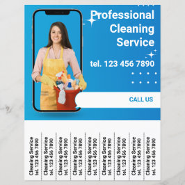 Folhas de Promoção do Serviço de Limpeza