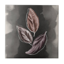 Folhas de queda da Terra do século médio