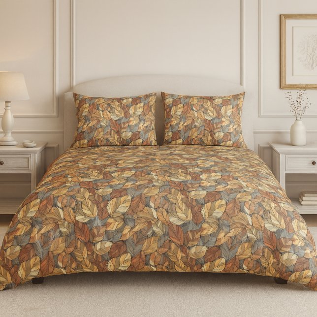 Folhas de Vidro Estampadas Elegantes - Outono Russ (Criador carregado)