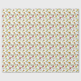 Folhas desdobradas e planas de papel de embrulho f