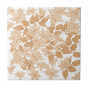 Folhas do outono Azulejo cerâmico