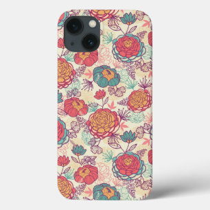 Folhas e flores de pénia