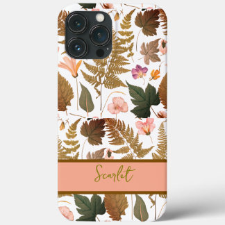 Folhas e flores de primavera boêmia elegantes mode