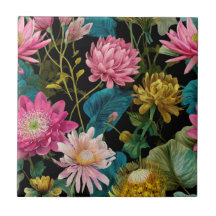 Folhas Exóticas Luxuriantes BOHO Padrão Tropical B