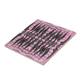 Folhas Florais De Abstrato Preta E Cinza