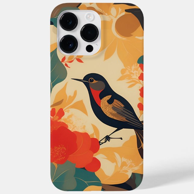 Folhas florais de aves vivas (Verso)
