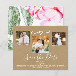 Folhas Florais Tropicais Fotografia de Casamento S