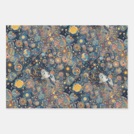 Folhas planas de papel de enrolamento (3)