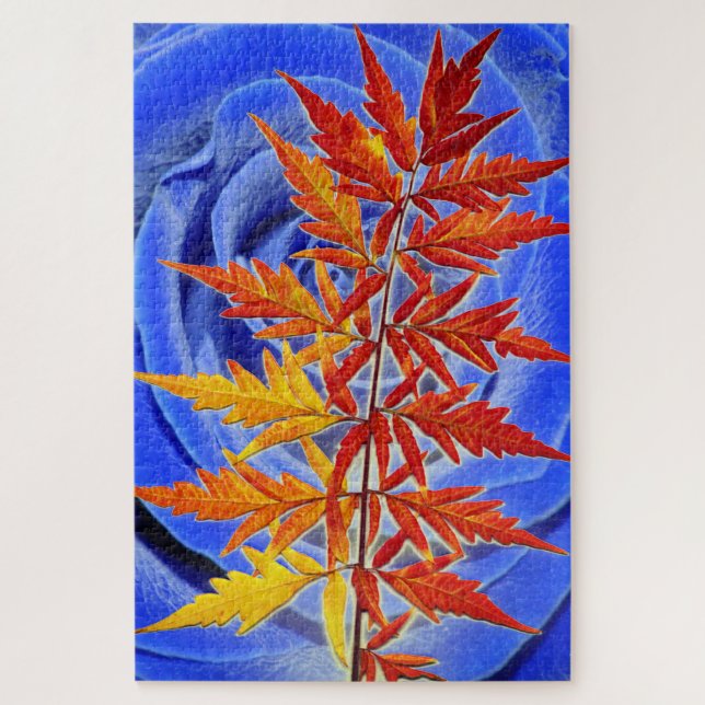 Folhas Quebra-cabeça (Vertical)