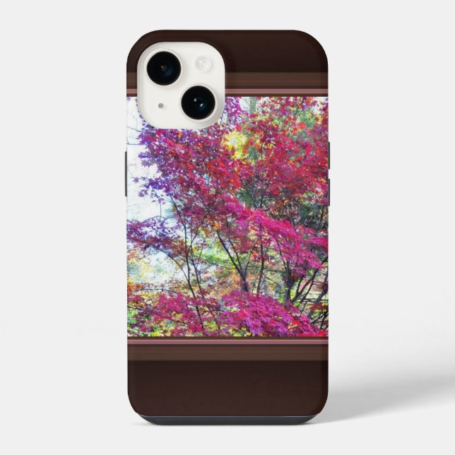 Folhas Rosa e Roxo  (Verso)