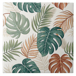 Folhas Tropicais Boho