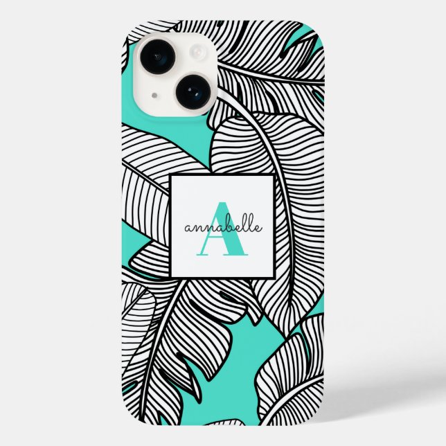 Folhas Tropicais Botânicas (Verso)