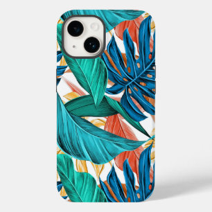 Folhas tropicais exóticas