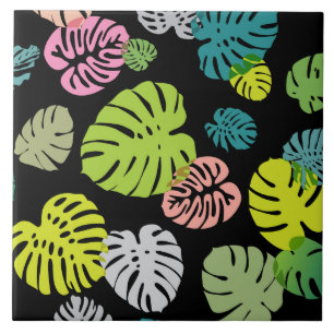 Folhas Tropicais Multicolores 2