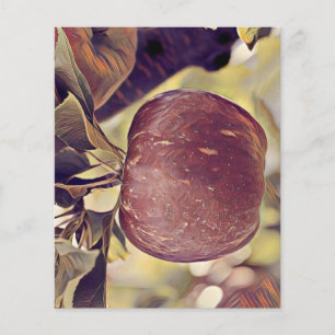 Folhas vermelhas rosa e castanho