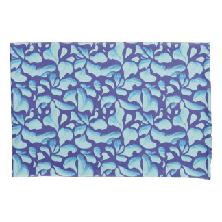Folhas Voadoras | Padrão de Folha Azul