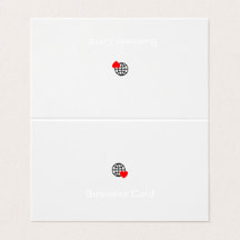 Folheando Cartões de Negócios e Obrigado | Criativ