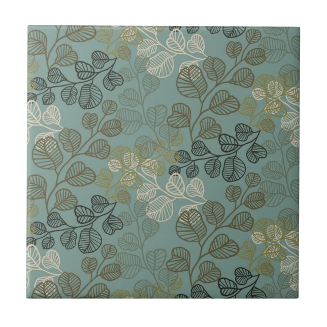 Folhetas florescentes Silhuetas de Gentil Serenida (Frente)