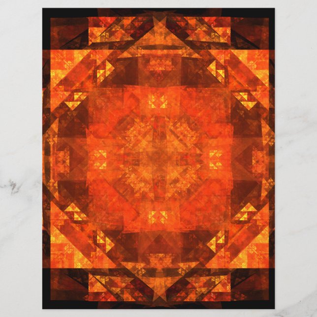 Folheto Abstrato de Bênção (Frente)