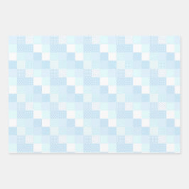 Folheto-Cachado de Pastel Lemon, Azul e Verde