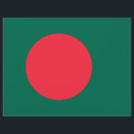 Folheto com Bandeira de Bangladesh<br><div class="desc">Celebrar a herança vibrante do Bangladesh com o nosso folheto exclusivo com a bandeira do Bangladesh! Projetado para fazer uma declaração ousada, este folheto mostra o icônico vermelho e verde da bandeira de Bangladesh, lindamente impresso para capturar a essência do orgulho nacional. Perfeito para promover eventos, compartilhar informações importantes, ou...</div>