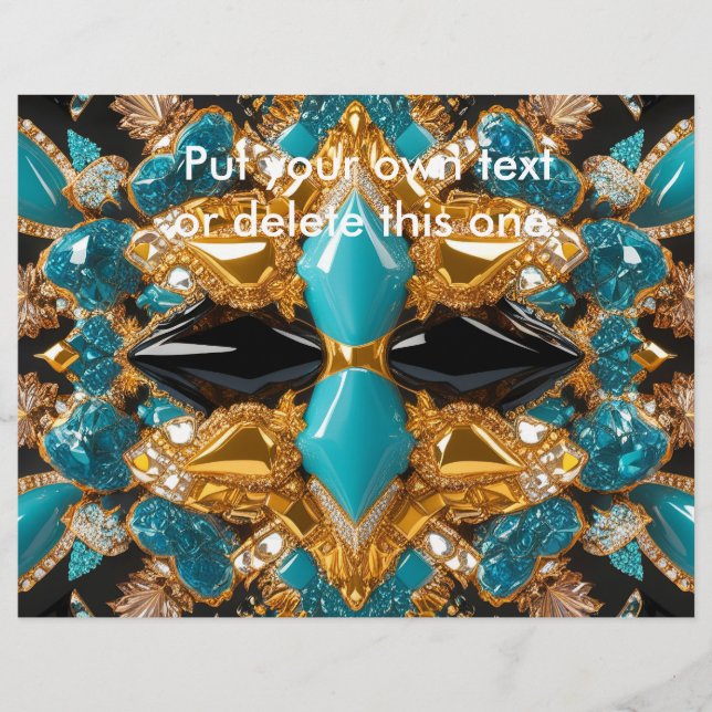 Folheto com Design das Bahamas (Frente)