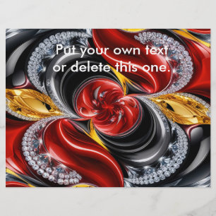 Folheto com Design de cores alemãs