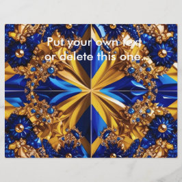 Folheto com Design de Suecia