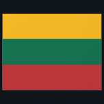 Folheto com pavilhão da Lituânia<br><div class="desc">Celebrar o orgulho nacional e fazer sobressair a sua mensagem com este voador vibrante com a bandeira da Lituânia! Quer você esteja organizando um evento cultural, promovendo um negócio local, ou simplesmente compartilhando informações com uma reviravolta patriótica, este folheto oferece a combinação perfeita de praticidade e identidade nacional. A design...</div>