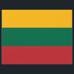 Folheto com pavilhão da Lituânia<br><div class="desc">Celebrar o orgulho nacional e fazer sobressair a sua mensagem com este voador vibrante com a bandeira da Lituânia! Quer você esteja organizando um evento cultural, promovendo um negócio local, ou simplesmente compartilhando informações com uma reviravolta patriótica, este folheto oferece a combinação perfeita de praticidade e identidade nacional. A design...</div>