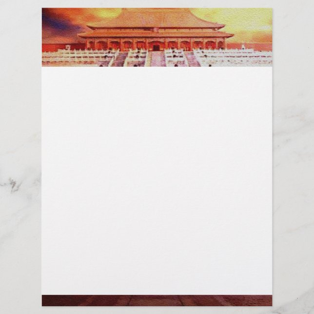 Folheto da cidade proibida (Frente)