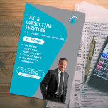 Folheto da Companhia de Serviços Fiscais<br><div class="desc">Apresentando nosso Fiscalidade de Negócios de Serviços Fiscais! Está à procura de uma forma simples e eficaz de promover os seus serviços fiscais? Não olhe mais! Nossos folhetos projetados profissionalmente são a ferramenta perfeita para atrair clientes potenciais e fazer sua empresa fiscal se destacar. Solicite hoje aos nossos corretores de...</div>