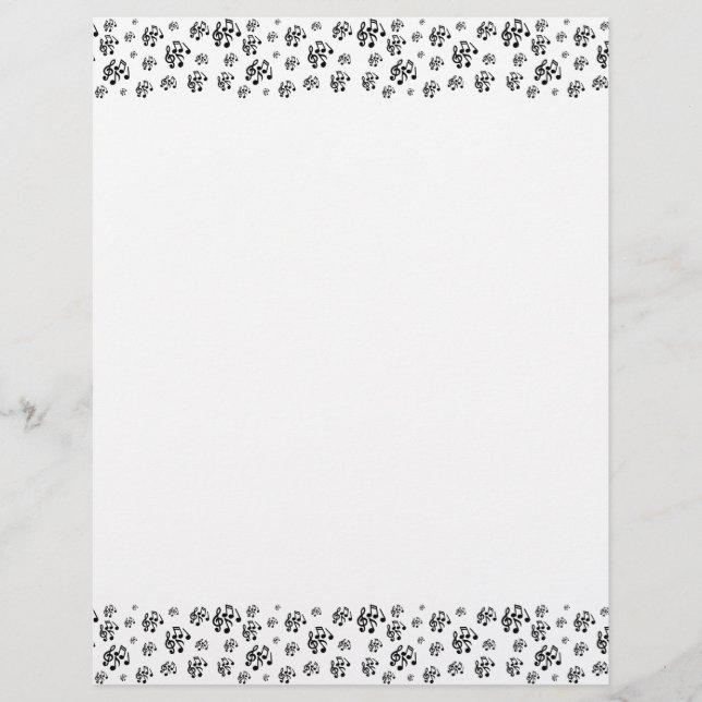 Folheto das Chaves de Música (Frente)