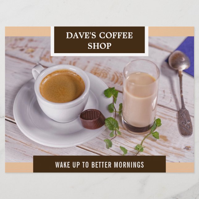 Folheto de Abertura Grande do Compro Café (Frente)