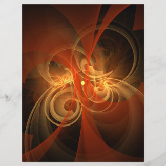 Folheto de Abstrato de Arte da Manhã