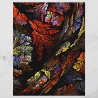 Folheto de Abstrato de Harmonia de Cor