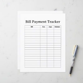 FOLHETO DE ACOMPANHAMENTO DE PAGAMENTO DE CONTAS