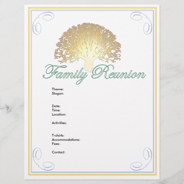 Folheto de Árvore Brilhante (Frente)