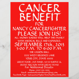 Folheto de Benefício do Cancer Genérico