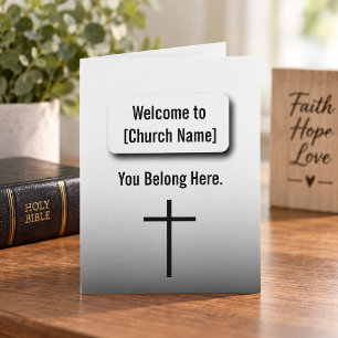 Folheto de Boletim de Igreja Moderna Brochura de