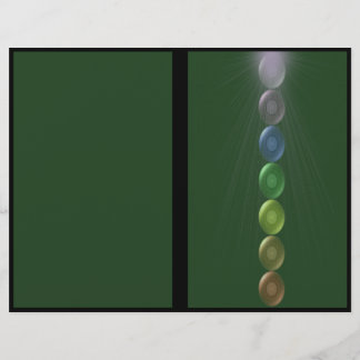 Folheto de Coração Chakra Tripla