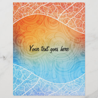 Folheto de design criativo