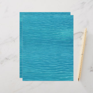 Folheto de Estacionamento de Água piscina