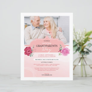 Folheto de Eventos do Dia dos Avós