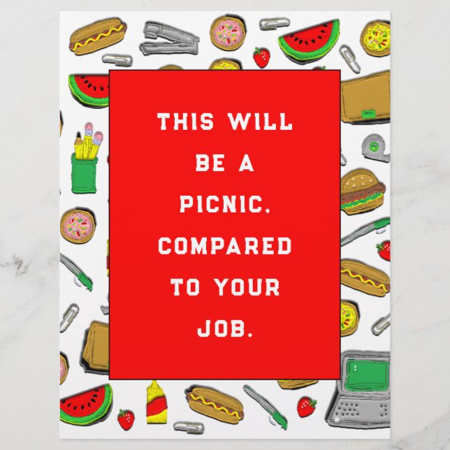 Folheto de festas de verão da empresa (Frente)