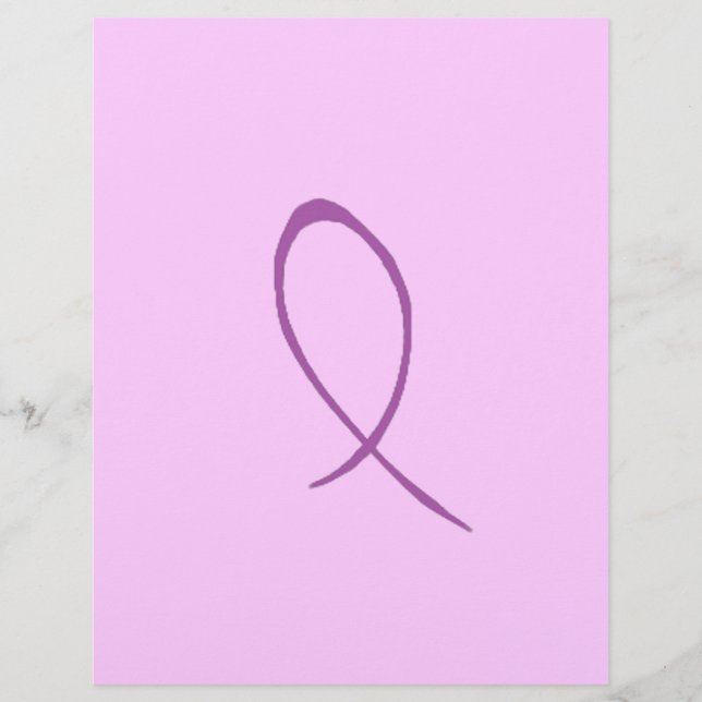 Folheto de Fita Roxa (Frente)