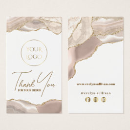 Folheto de folheto de ouro de marfim